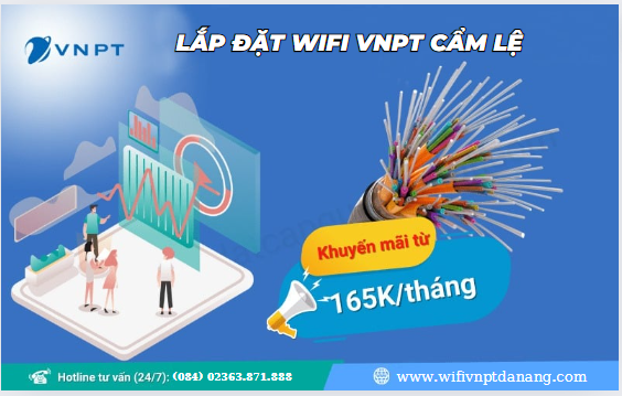 Lắp đặt wifi vnpt Cẩm Lệ