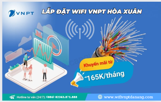 Lắp đặt wifi vnpt Hoà Xuân