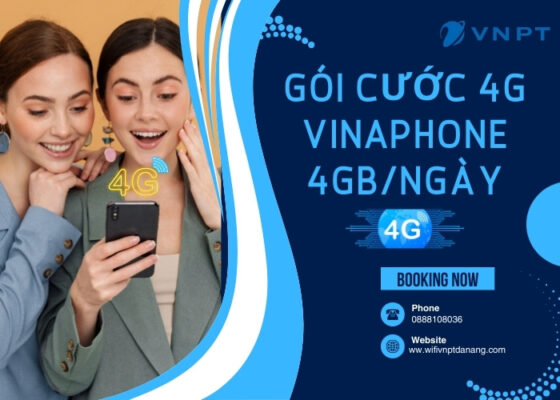 goi cuoc 4g vinaphone 4gb ngay