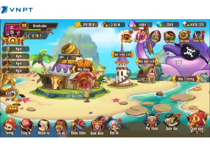 Acc Đảo kho báu Vip (4)