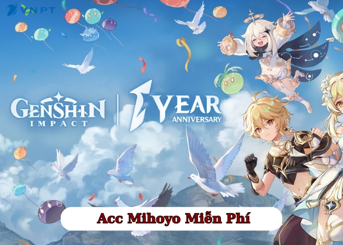 Acc Mihoyo Miễn Phí (2)