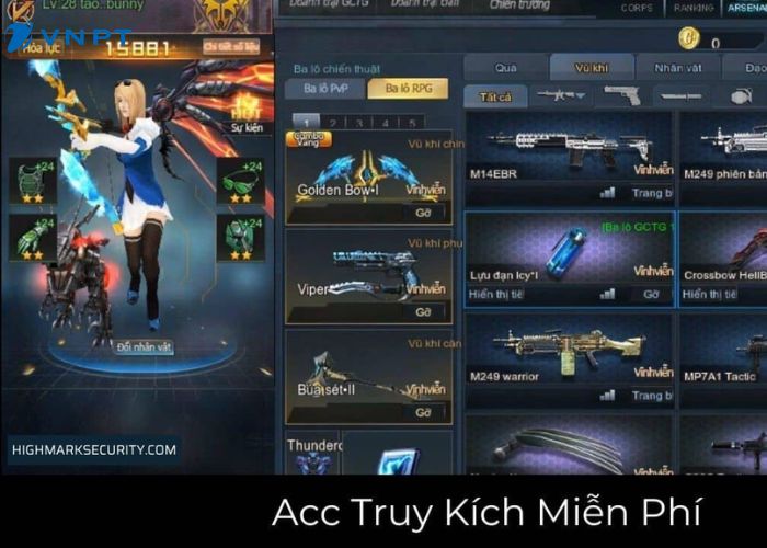 Acc Truy Kích VIP (3)