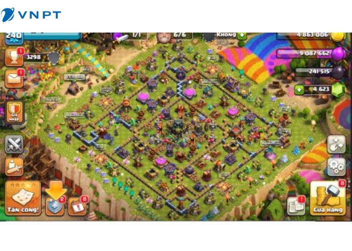 Tặng Acc Clash of Clan miễn phí (5)