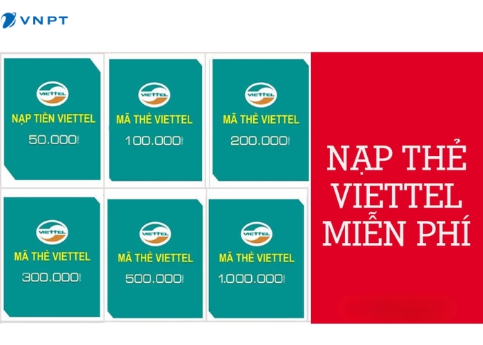 Thẻ nạp Viettel miễn phí (5)
