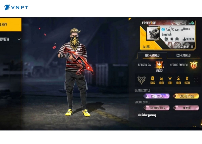 tặng Acc Free Fire Miễn Phí (4)