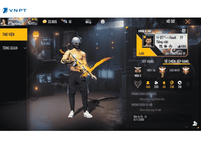 tặng Acc Free Fire Miễn Phí (6)