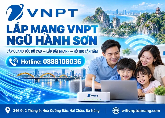 Lắp mạng vnpt Ngũ Hành Sơn